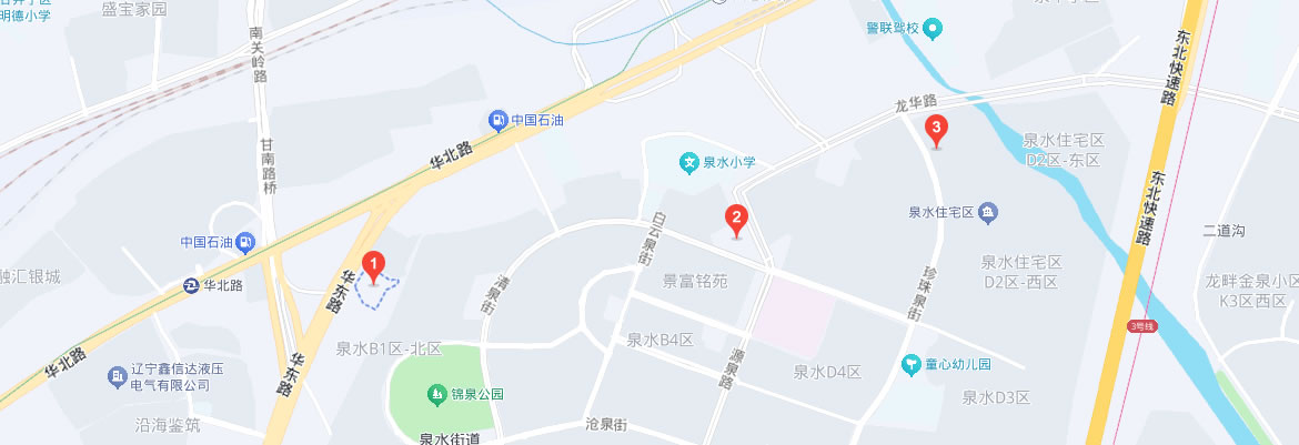 养老院位置地图