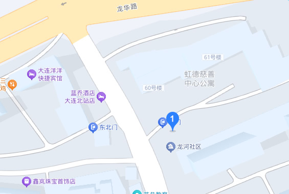 养老院位置地图